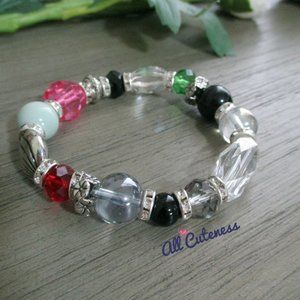 🎀 Beaded Stretch Bracelet